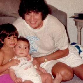 Mom/Doris, Ryan and Jacob August 1991