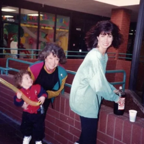 Mom, Nancy and Jacob at Ryan's 5th birthday party 1993