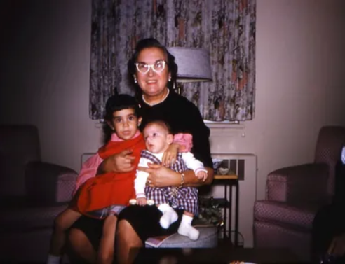 Mark, Nancy and Grandmother Bella
